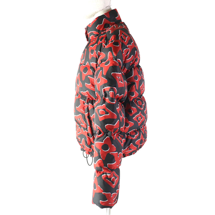 Excellent LOUIS VUITTON Urs Fischer Down jacket red black Women 36 1A8B3X