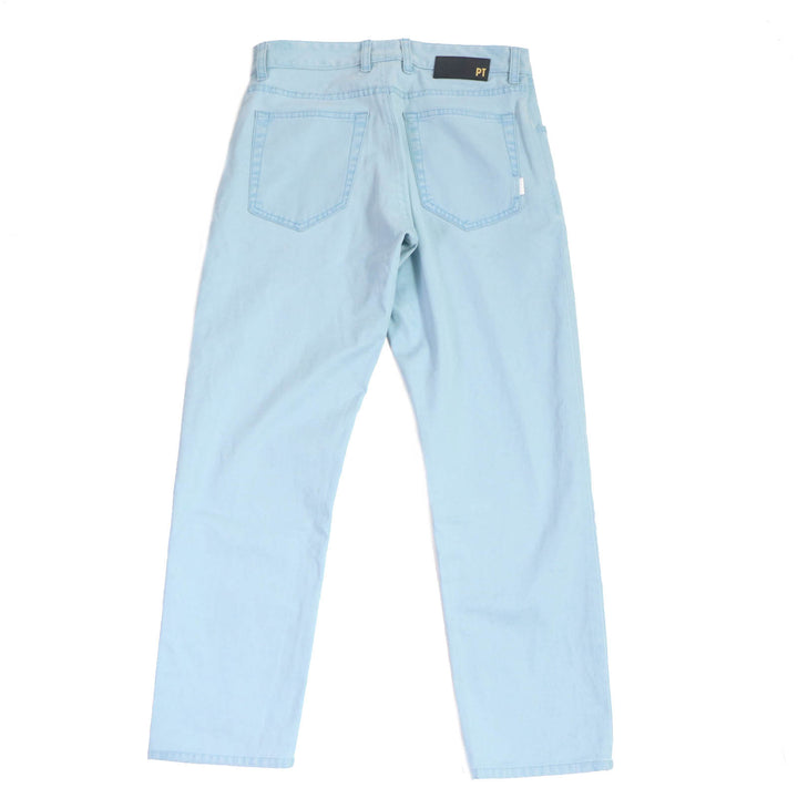 Discounted Pristine PT01 Pants PT TORINO SWING Tapered stretch pants Light blue mens 31
