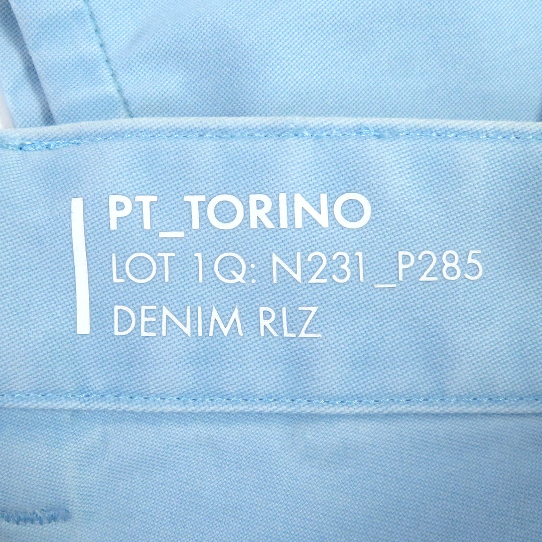 Discounted Pristine PT01 Pants PT TORINO SWING Tapered stretch pants Light blue mens 31