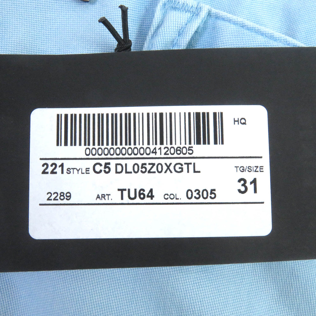 Discounted Pristine PT01 Pants PT TORINO SWING Tapered stretch pants Light blue mens 31