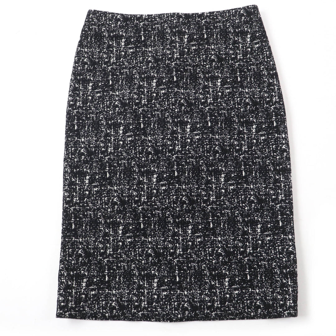 Discounted Great BOTTEGAVENETA Tweed skirt Tight Skirt black wool Women 36 598255