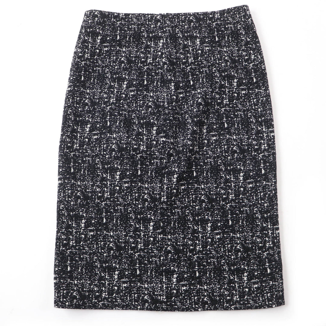 Discounted Great BOTTEGAVENETA Tweed skirt Tight Skirt black wool Women 36 598255