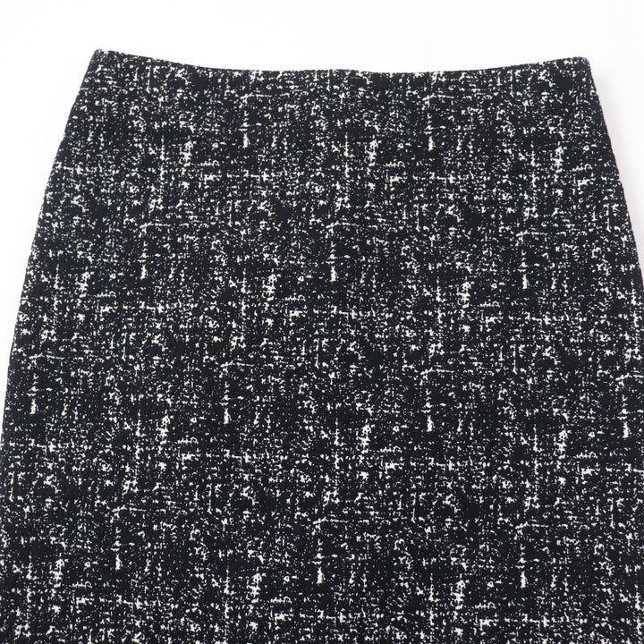 Discounted Great BOTTEGAVENETA Tweed skirt Tight Skirt black wool Women 36 598255