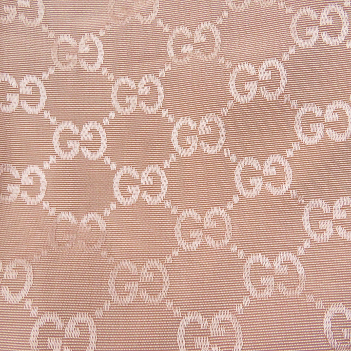 Excellent GUCCI Tsunagi GG pattern belted jumpsuit all-in-one pink cotton Women