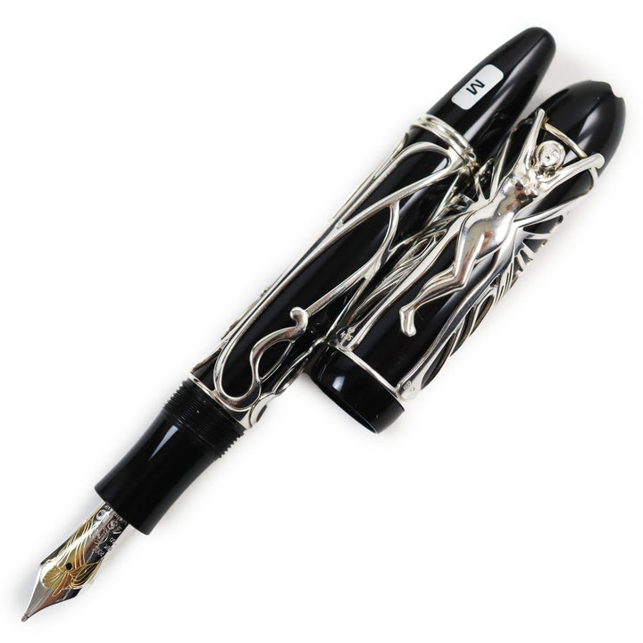 Excellent MONTBLANC fountainpen Patron Series 2002 Andrew Carnegie 3886/4810 925