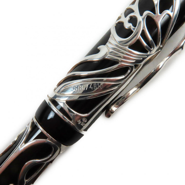 Excellent MONTBLANC fountainpen Patron Series 2002 Andrew Carnegie 3886/4810 925