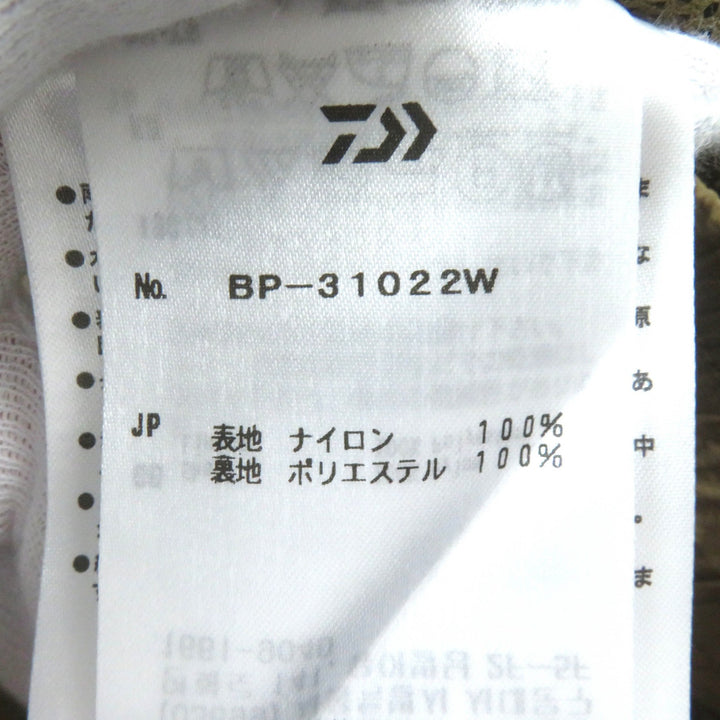 Discounted Pristine DAIWA PIER39 Pants TECH WINDBREAKER PANTS Coyote Nylon mens M BP-31022W