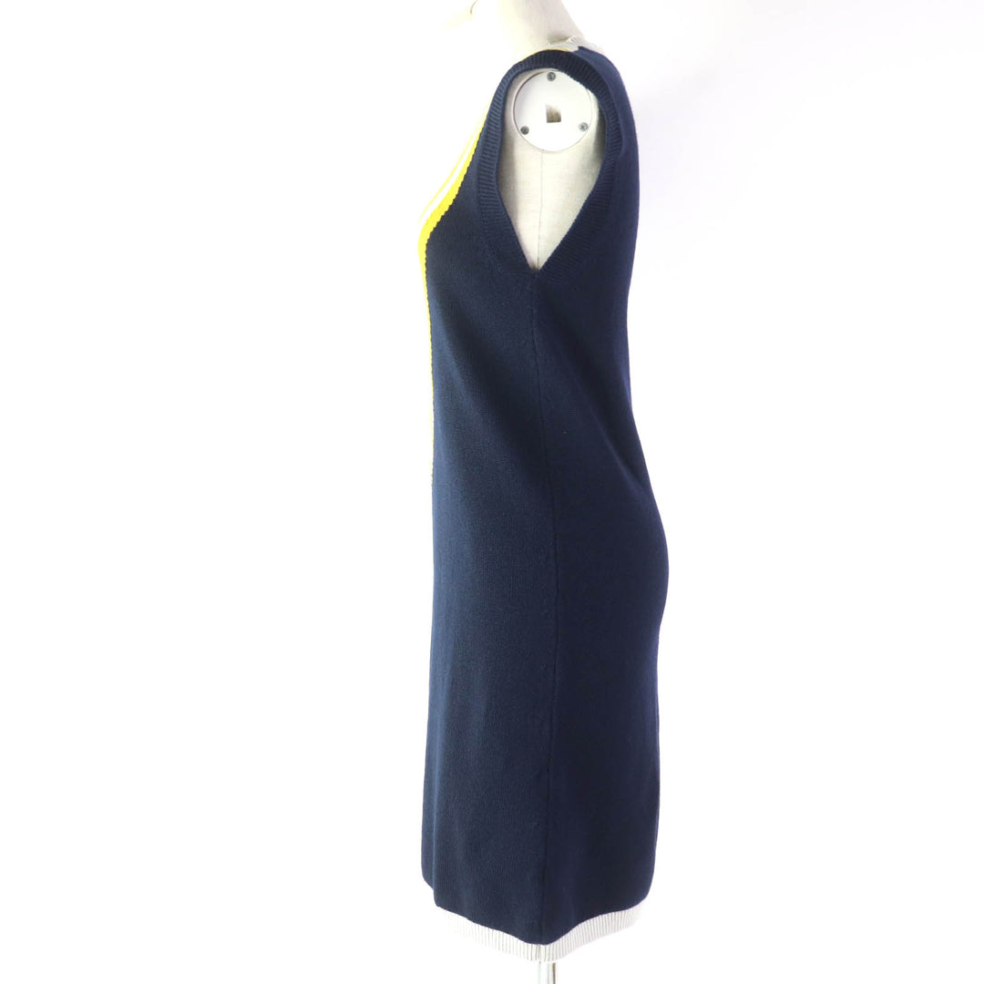 Discounted Excellent BALLY one piece Knit Dress Knee-length Sleeveless Knit cashmere XS