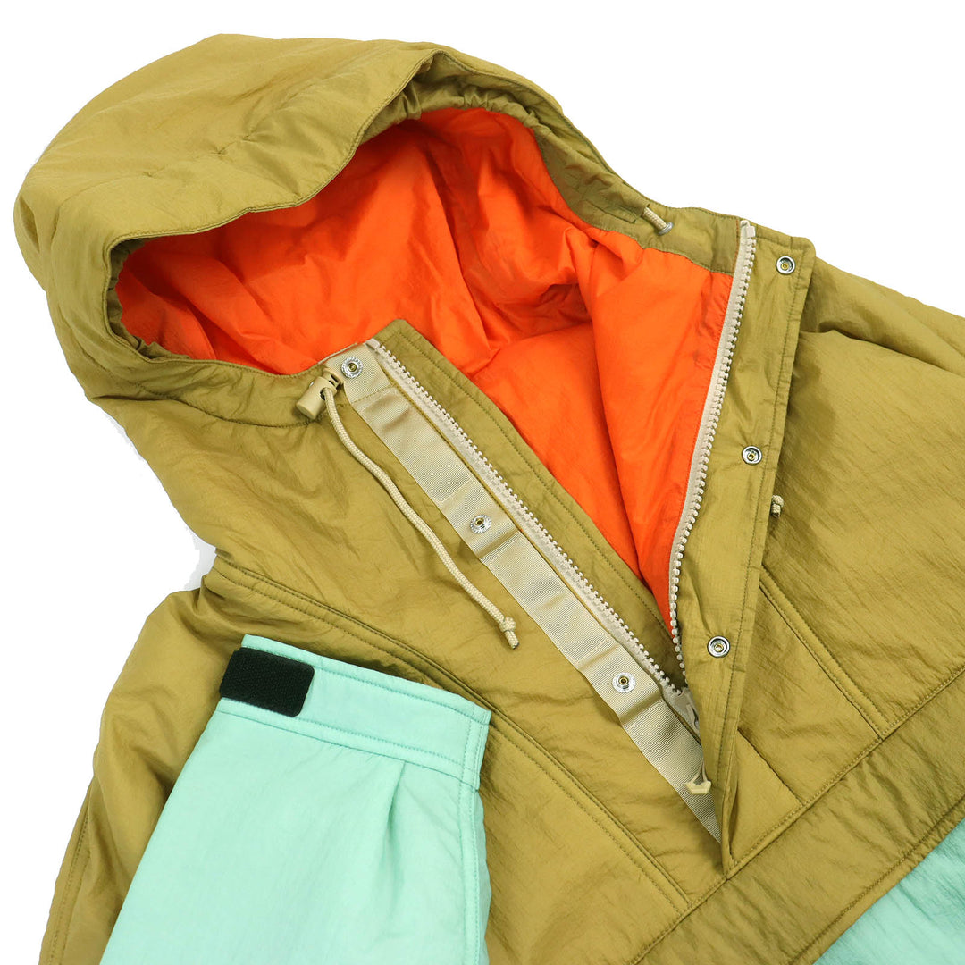 Pristine GUCCI×THE NORTH FACE Jacket Anorak jacket Hooded beige green XXS 663731