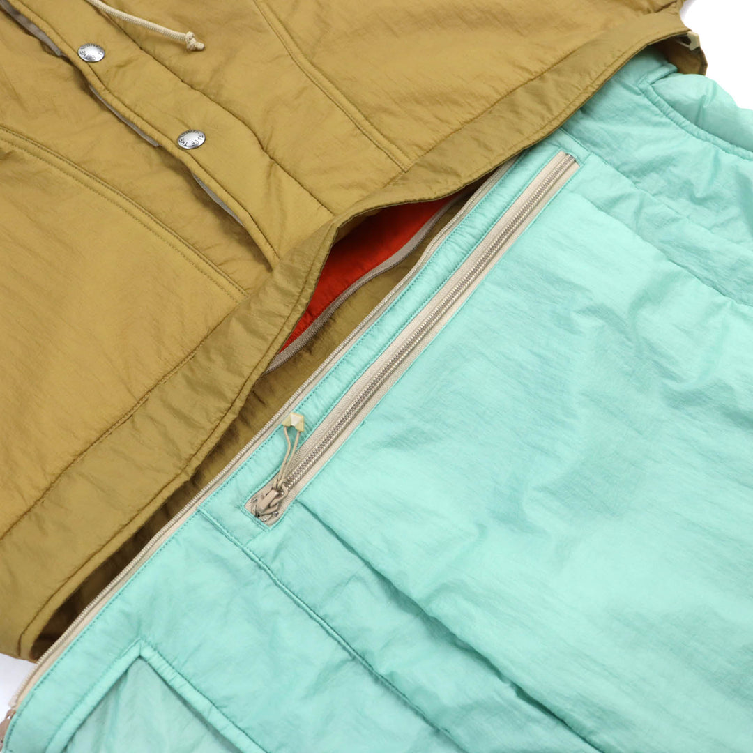 Pristine GUCCI×THE NORTH FACE Jacket Anorak jacket Hooded beige green XXS 663731