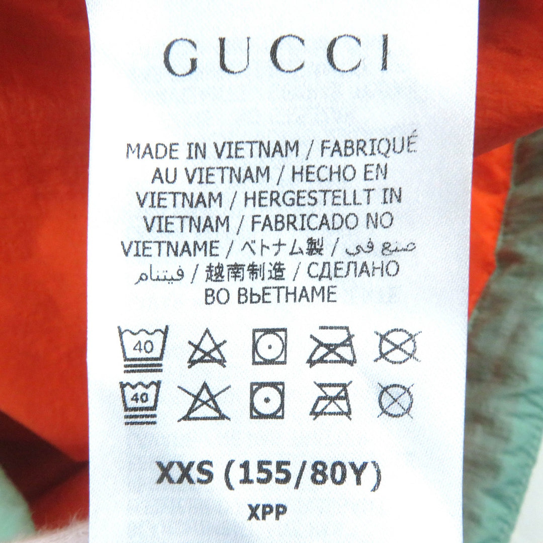 Pristine GUCCI×THE NORTH FACE Jacket Anorak jacket Hooded beige green XXS 663731