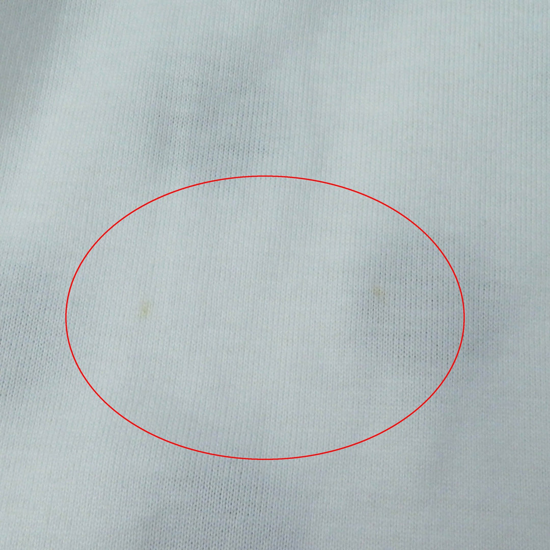 Pristine PLEATS PLEASE Short sleeve T-shirt Dot Pattern Crew Neck white cotton Women 3