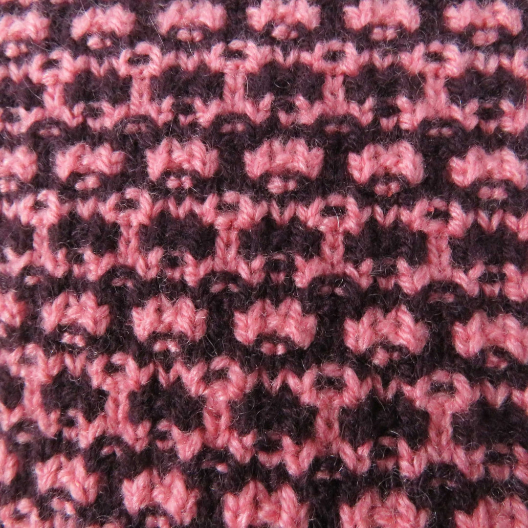 Discounted CHANEL one piece Pink bordeaux cashmere Women 44 P75435