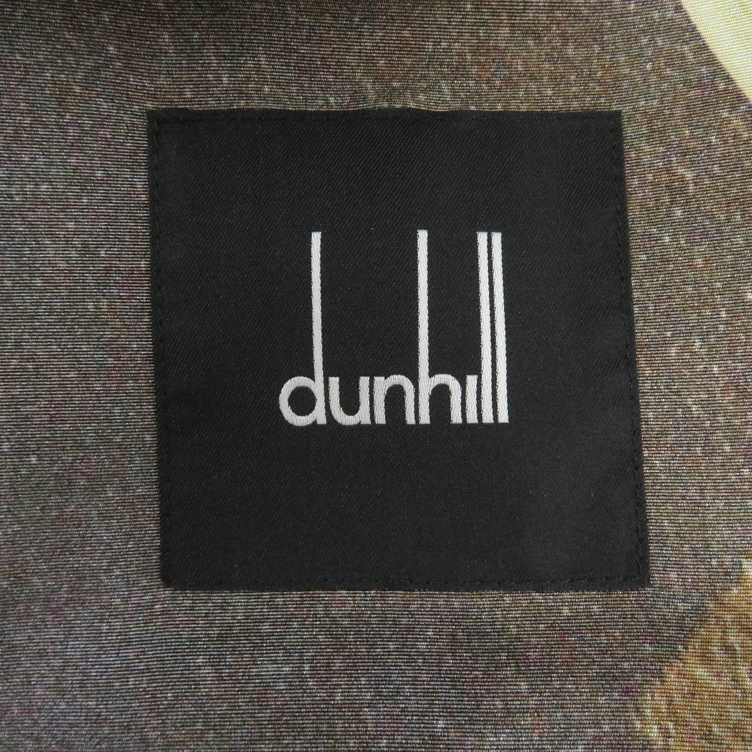 Excellent Dunhill poncho Kenta Cobayashi Long Tail Catalog Print Hoodie Black series silk mens M DU20RH033T0207