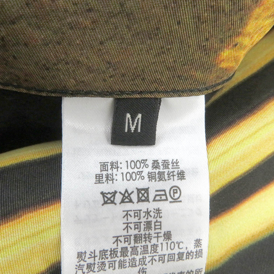 Excellent Dunhill poncho Kenta Cobayashi Long Tail Catalog Print Hoodie Black series silk mens M DU20RH033T0207