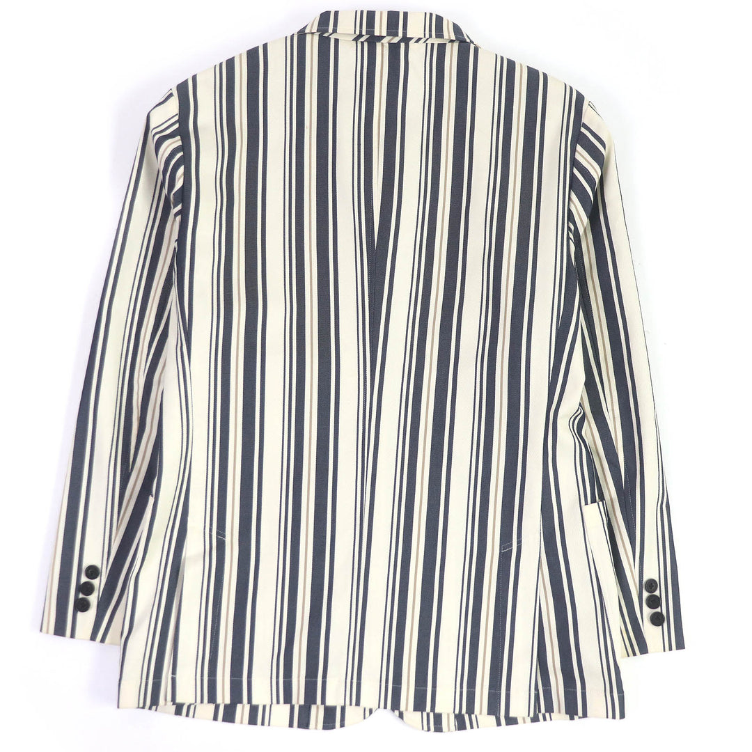 Great BURBERRY BLACK LABEL tailored jacket Stripes, Nova check lining mens M