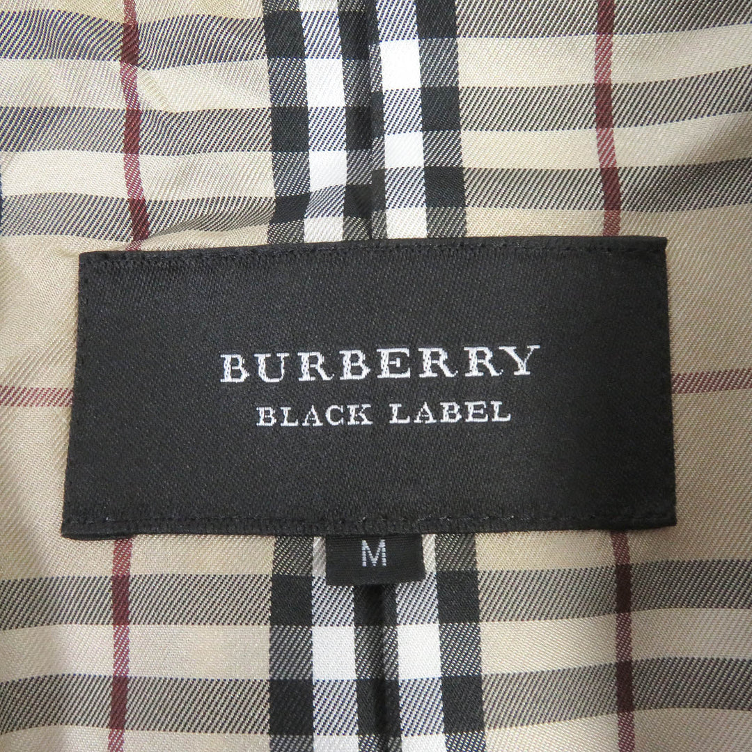 Great BURBERRY BLACK LABEL tailored jacket Stripes, Nova check lining mens M