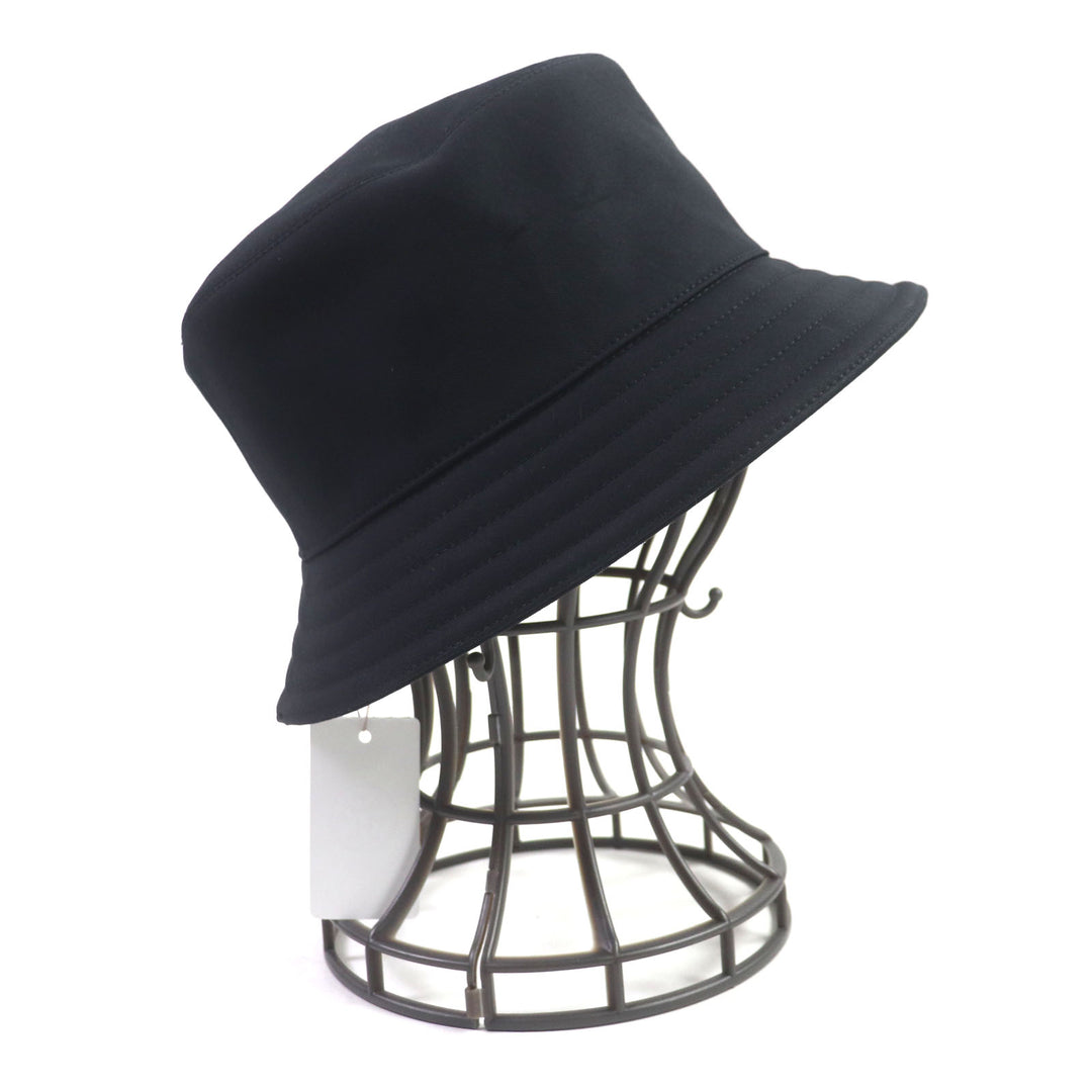 Great HERMES hat Fred Quarterbash Current product Hat black cotton mens 58