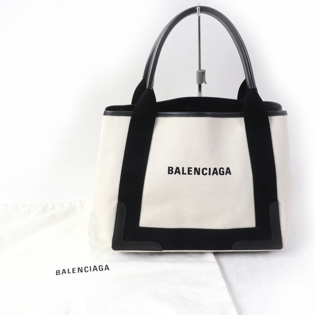 Great BALENCIAGA Handbag Small cabas with mini pouch beige Women 339933