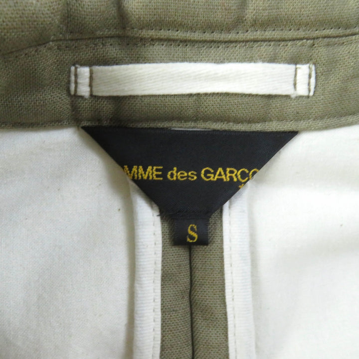 Excellent COMME des GARCONS Chester coat Padded, concealed placket, linen S