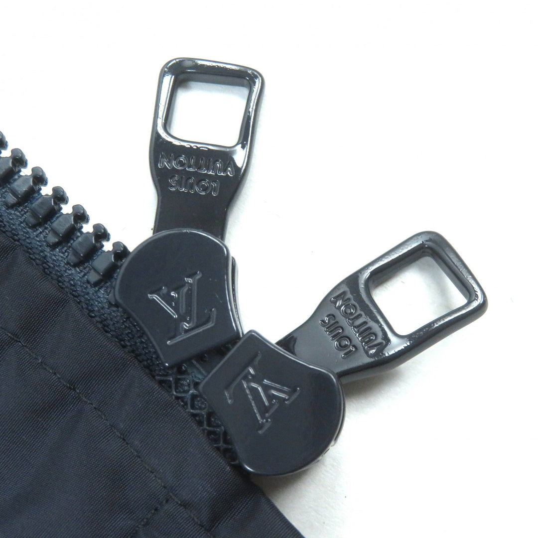 Great LOUIS VUITTON Jacket Staples Edition With logo leather hooded 52 HHB51WNKJ