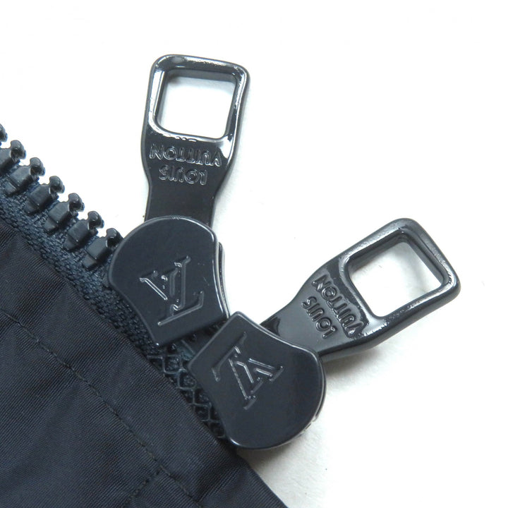 Great LOUIS VUITTON Jacket Staples Edition With logo leather hooded 52 HHB51WNKJ
