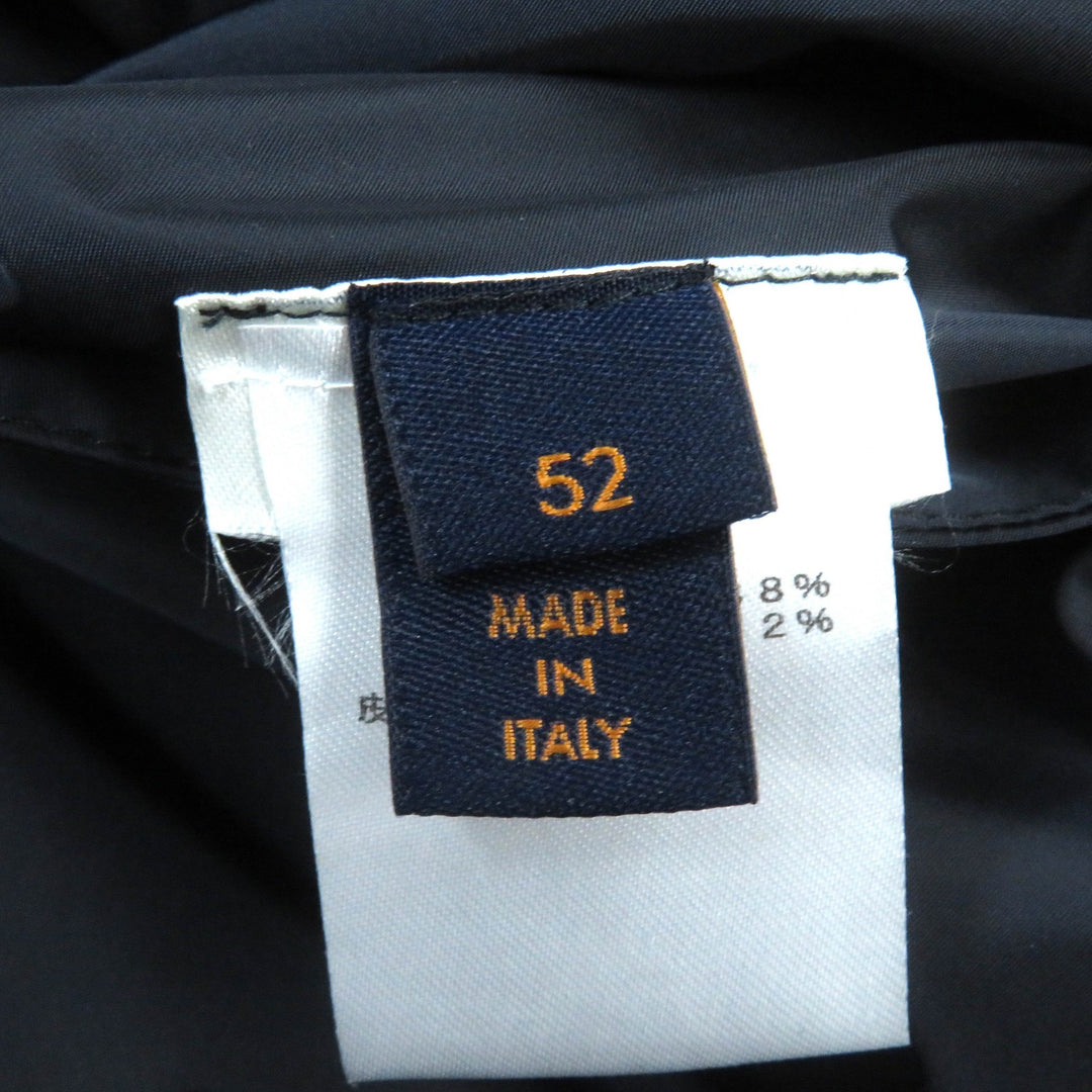 Great LOUIS VUITTON Jacket Staples Edition With logo leather hooded 52 HHB51WNKJ