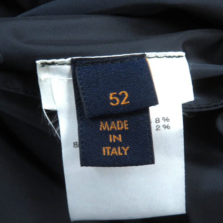 Great LOUIS VUITTON Jacket Staples Edition With logo leather hooded 52 HHB51WNKJ