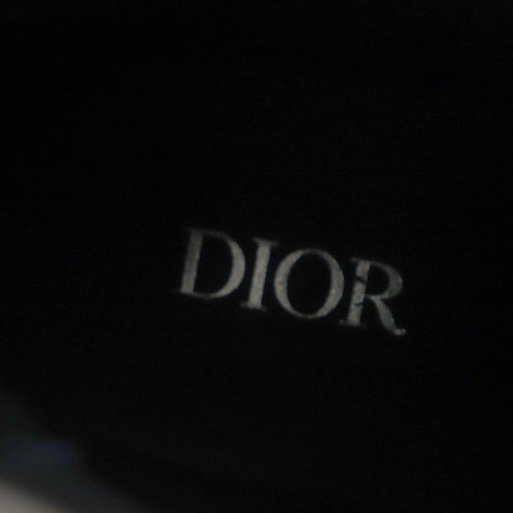 Great DIOR boots DIOR EXPLORER Side gore Chelsea Black beige leather mens 39