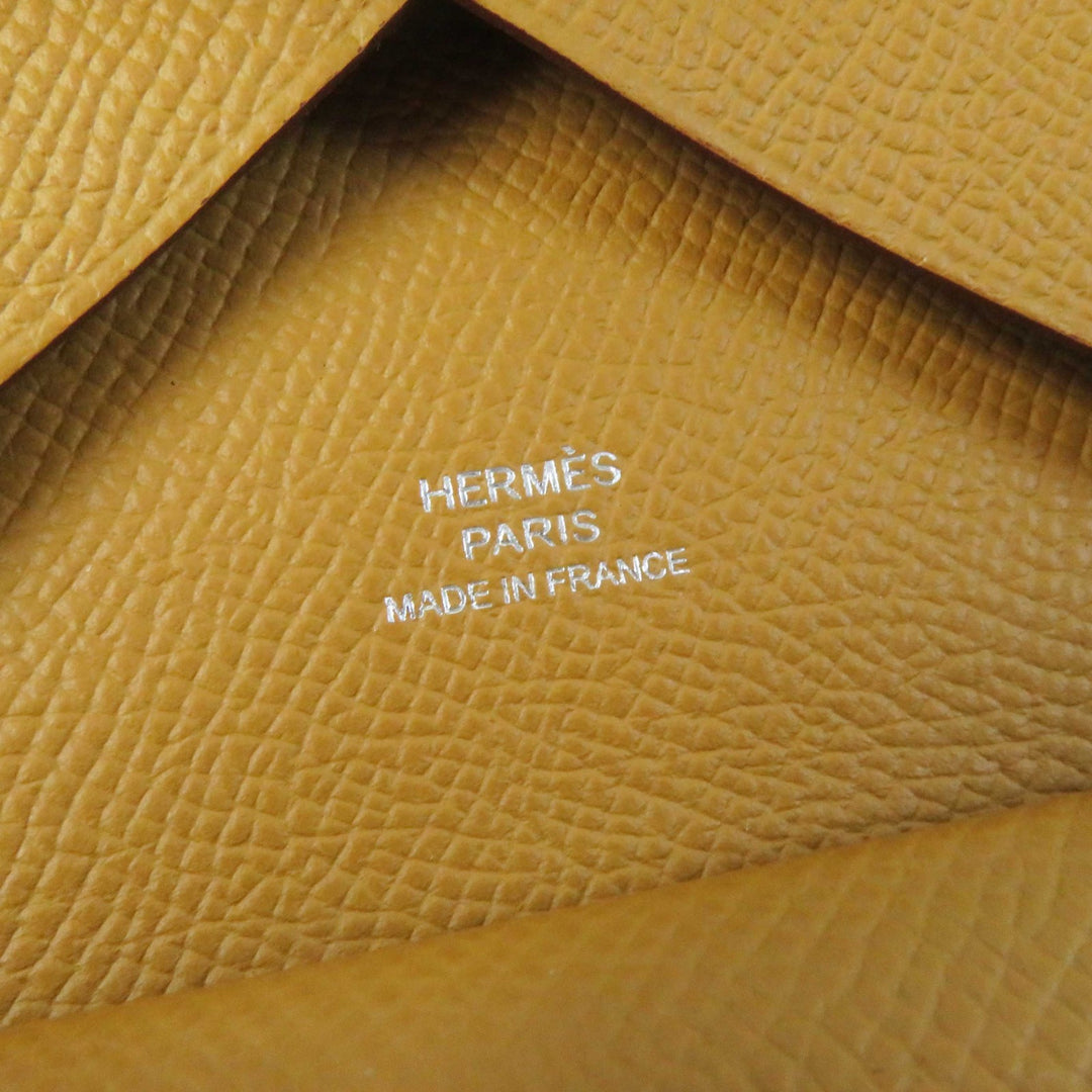 Discounted Pristine HERMES Coin case Calvi duo Epsom Women