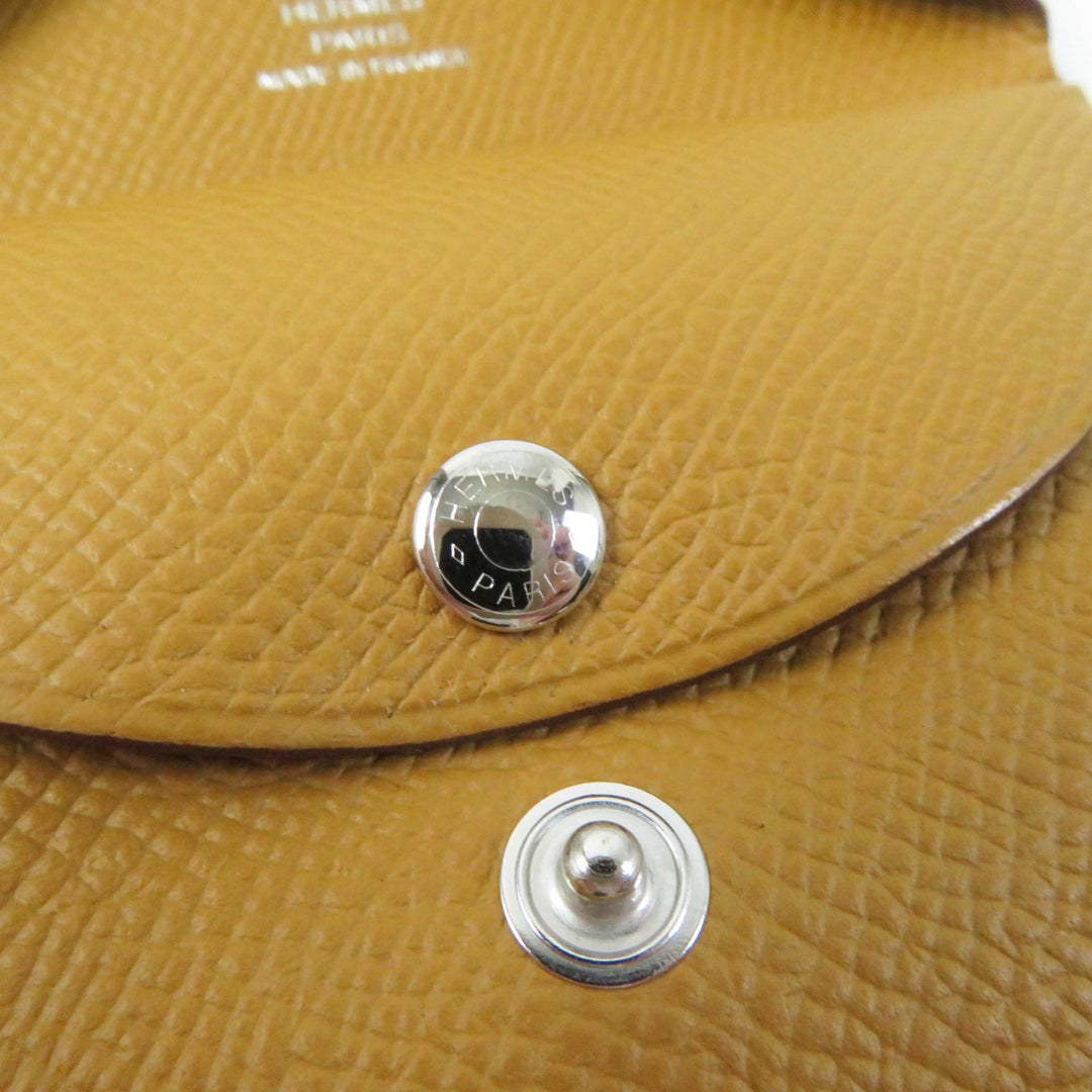 Pristine HERMES Coin case Calvi duo Epsom Women