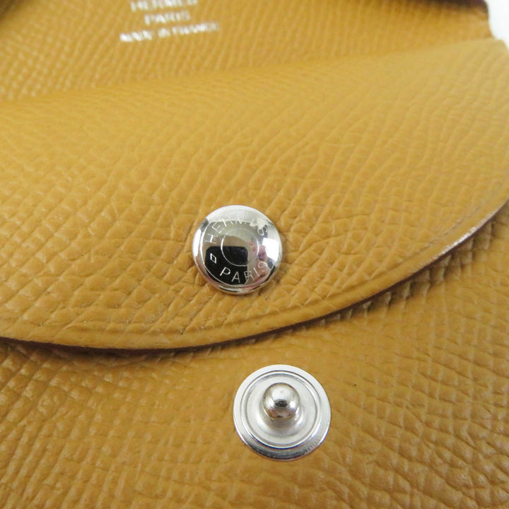 Pristine HERMES Coin case Calvi duo Epsom Women