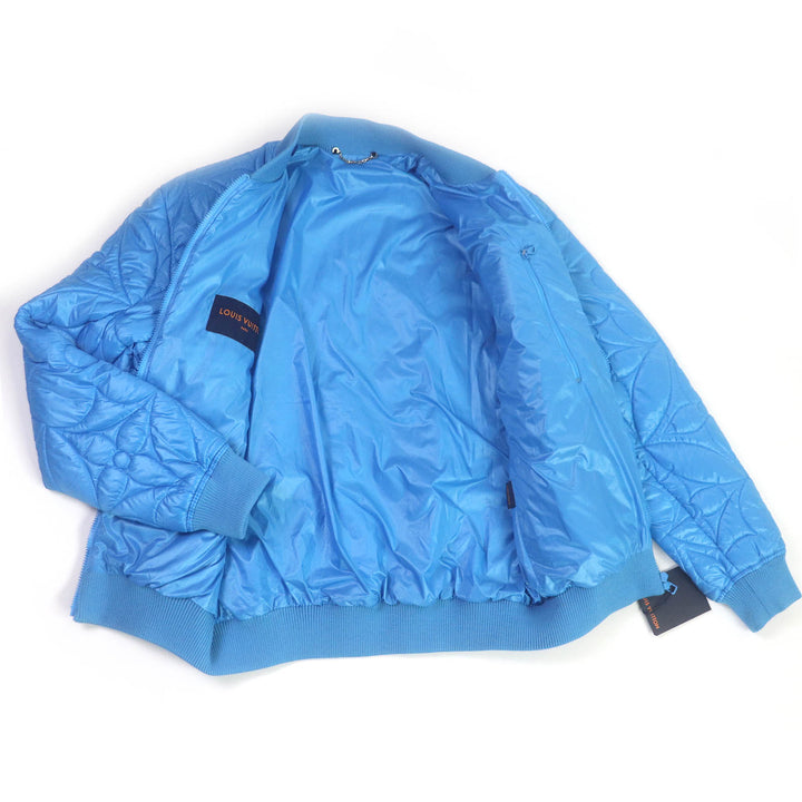 Pristine LOUIS VUITTON Blouson LV Staples Edition Monogram Flower Quilted 46