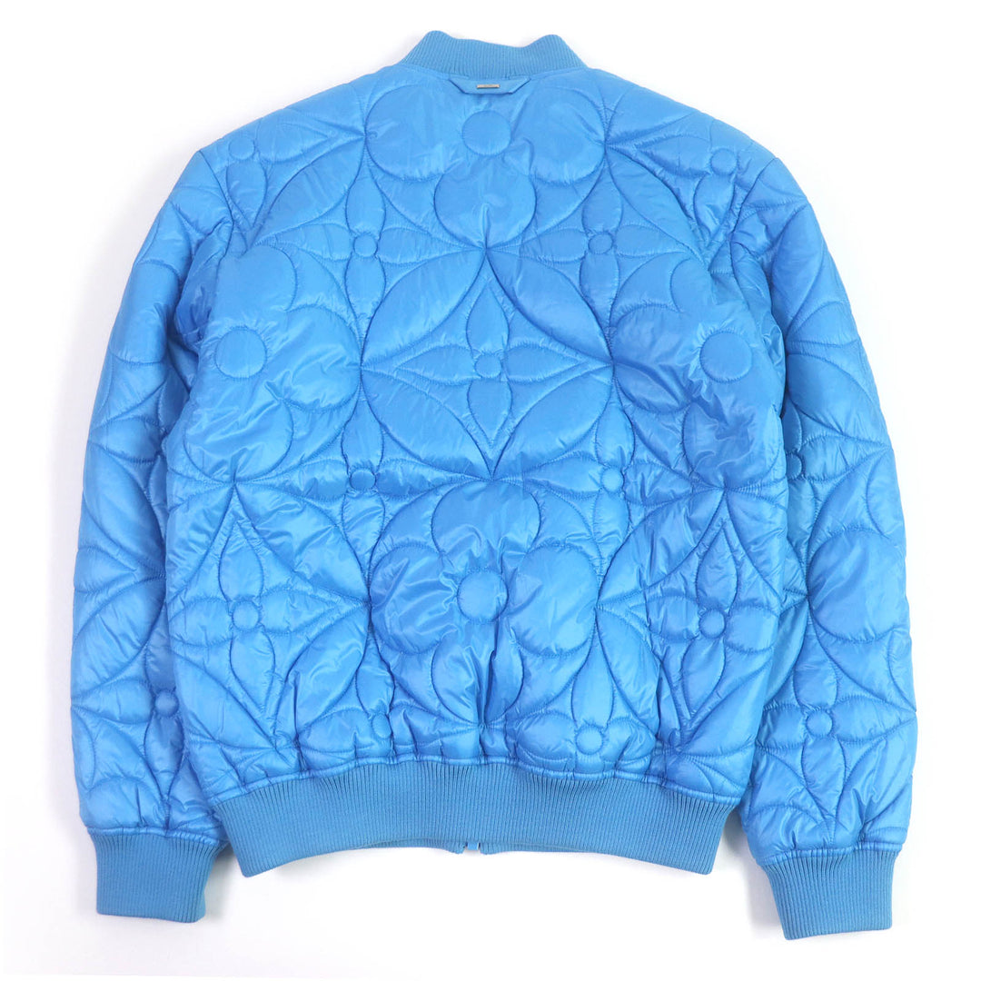 Pristine LOUIS VUITTON Blouson LV Staples Edition Monogram Flower Quilted 46