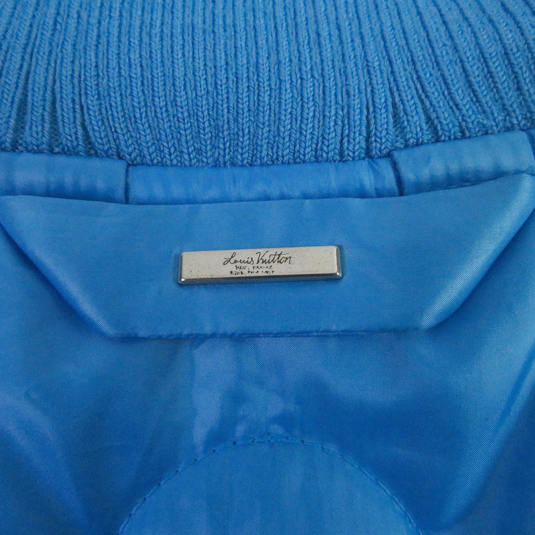 Pristine LOUIS VUITTON Blouson LV Staples Edition Monogram Flower Quilted 46