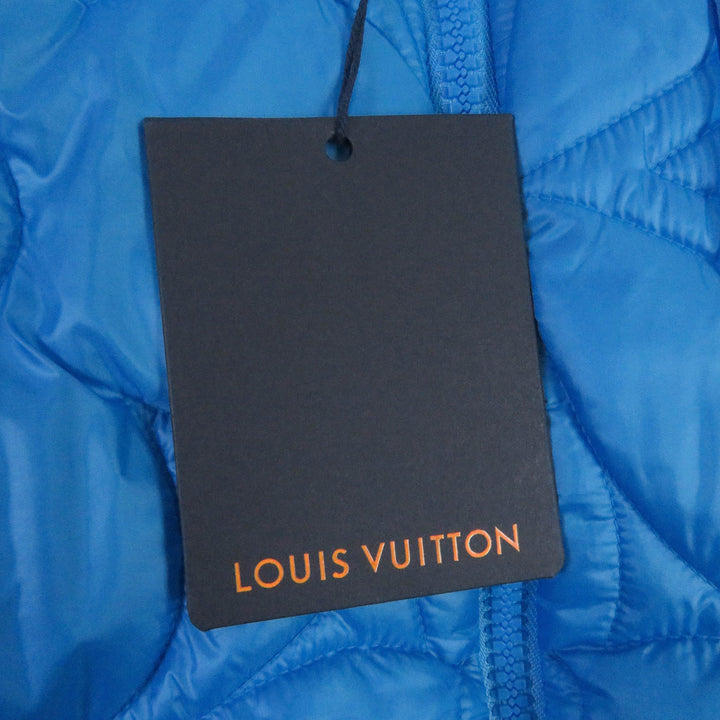Pristine LOUIS VUITTON Blouson LV Staples Edition Monogram Flower Quilted 46