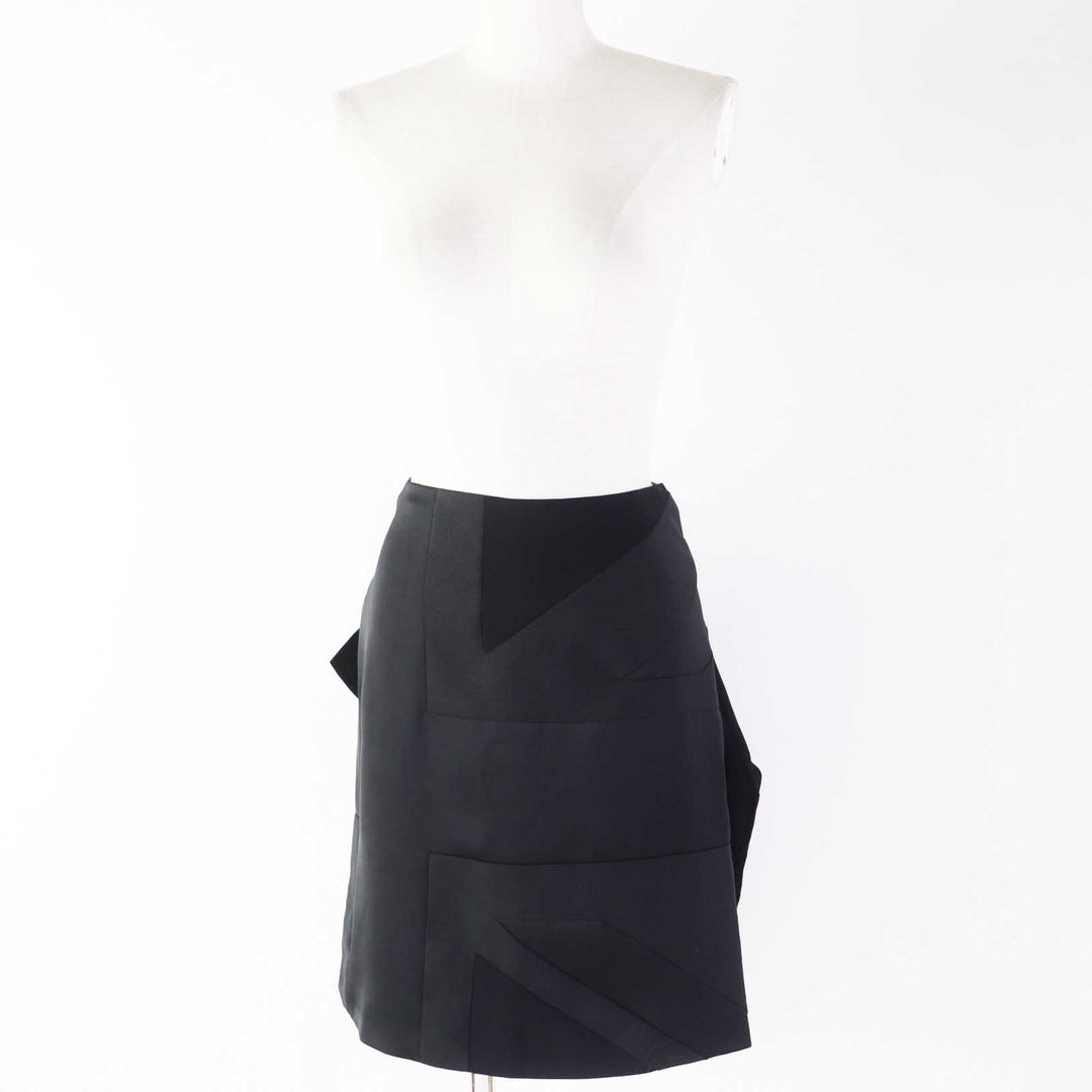 Pristine BURBERRY skirt black polyester Women 34 8046842