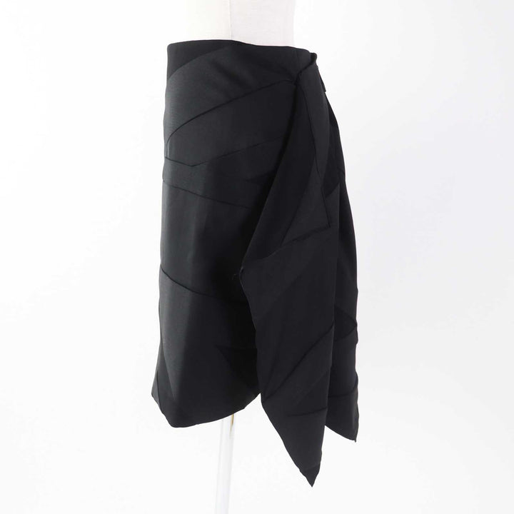 Pristine BURBERRY skirt black polyester Women 34 8046842