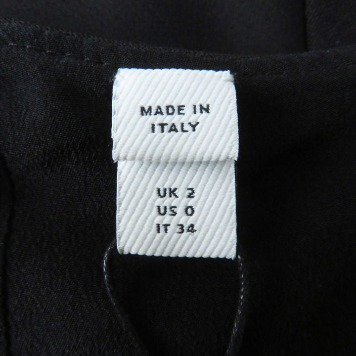 Pristine BURBERRY skirt black polyester Women 34 8046842
