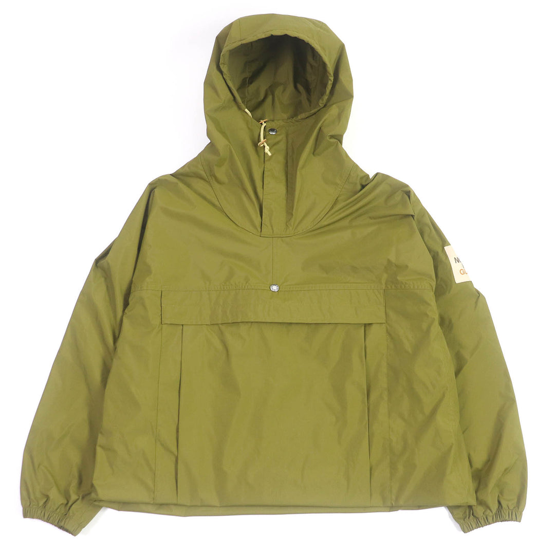 Pristine GUCCI×THE NORTH FACE coat hooded anorak parka rain khaki mens XS 648874