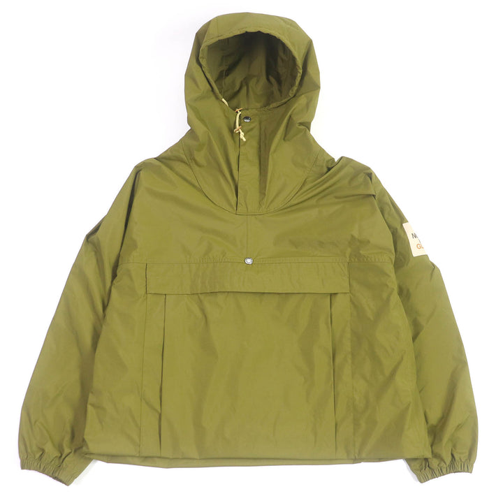 Pristine GUCCI×THE NORTH FACE coat hooded anorak parka rain khaki mens XS 648874