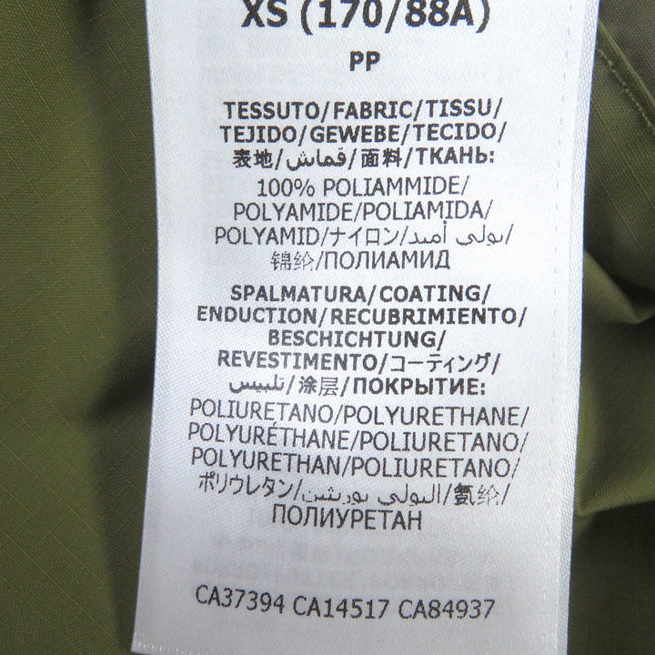 Pristine GUCCI×THE NORTH FACE coat hooded anorak parka rain khaki mens XS 648874