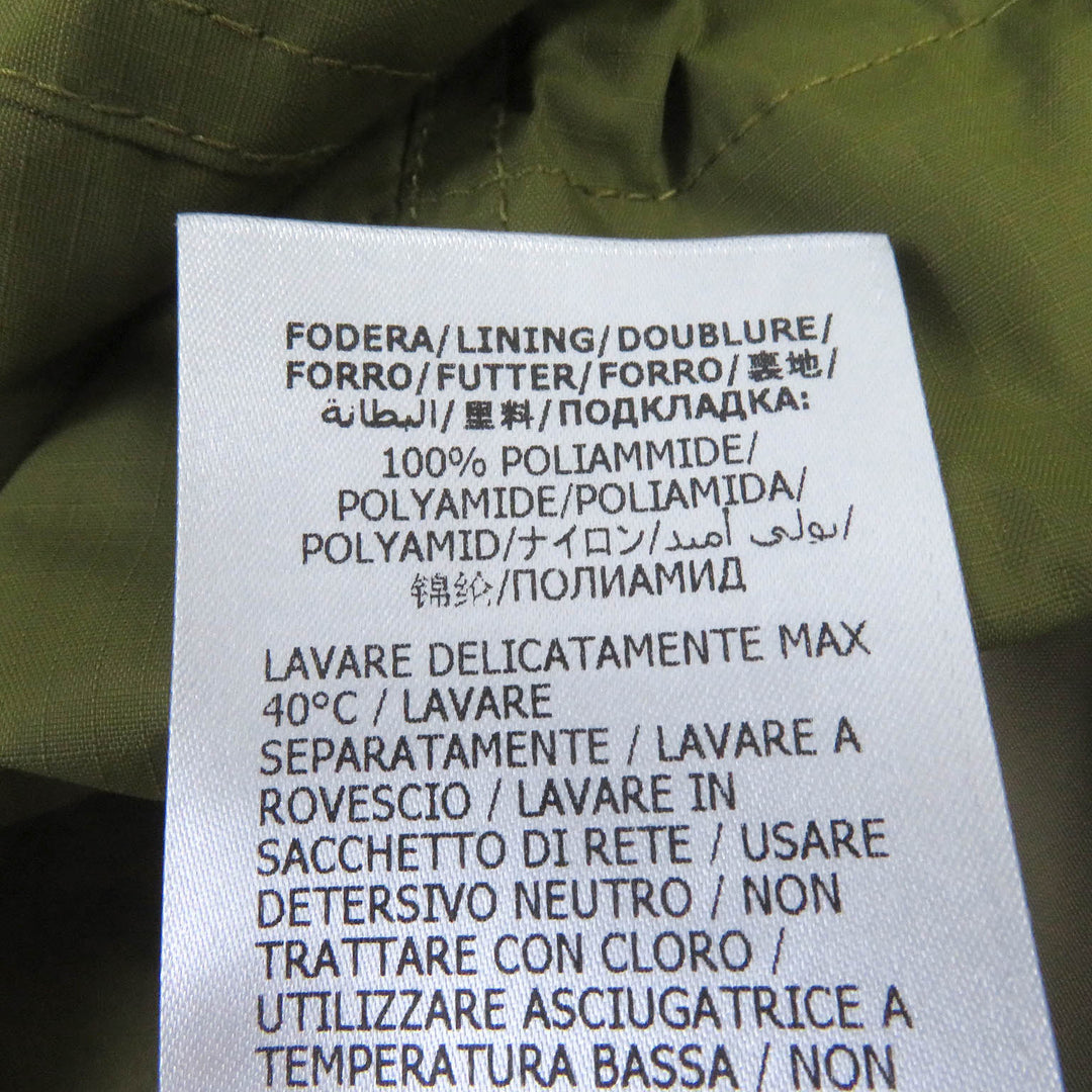 Pristine GUCCI×THE NORTH FACE coat hooded anorak parka rain khaki mens XS 648874