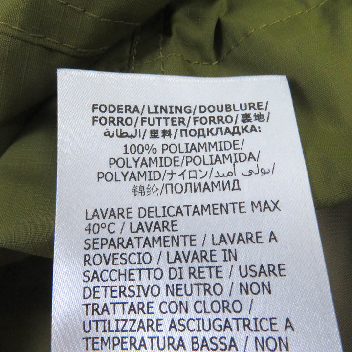 Pristine GUCCI×THE NORTH FACE coat hooded anorak parka rain khaki mens XS 648874