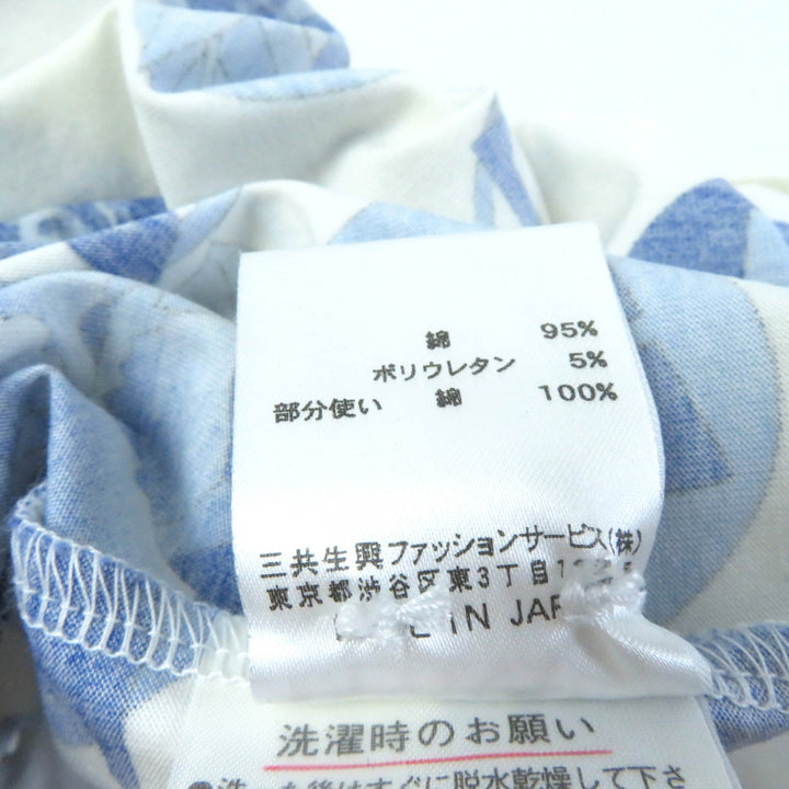 Excellent LEONARD SPORT one piece Floral short sleeve shirt with logo buttons