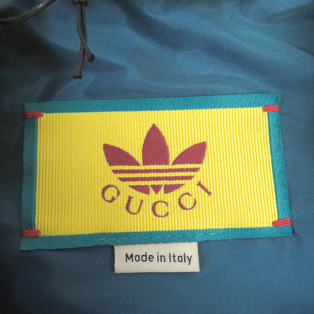 Pristine GUCCI×adidas Blouson Trefoil print anorak parka multicolor 52 691429