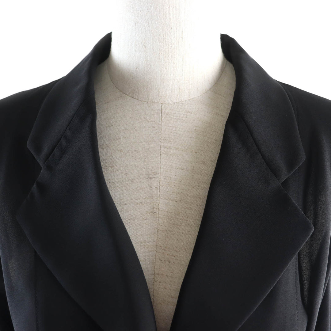 Excellent COMME des GARCONS coat Lilith period 1992AW Archive discharge printing Black S