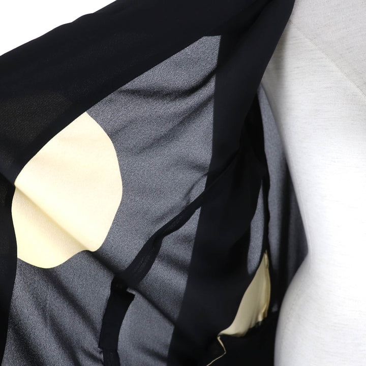 Excellent COMME des GARCONS coat Lilith period 1992AW Archive discharge printing Black S