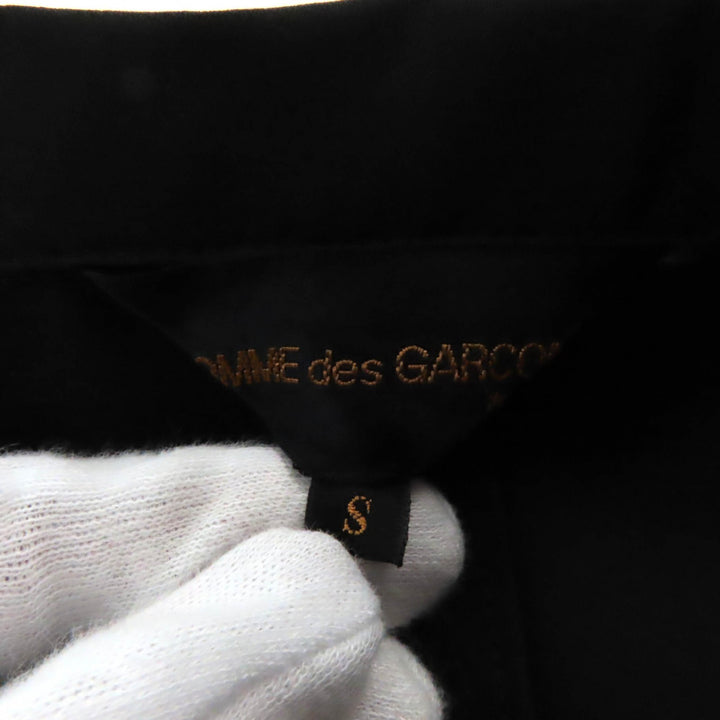 Excellent COMME des GARCONS coat Lilith period 1992AW Archive discharge printing Black S