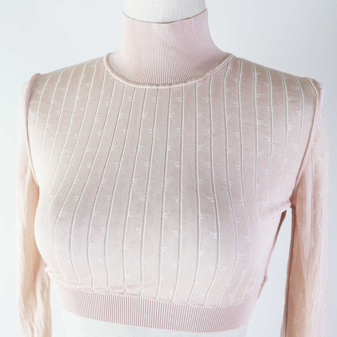 Great FENDI setup Light pink Rayon Women 36 FZX834／FZQ689
